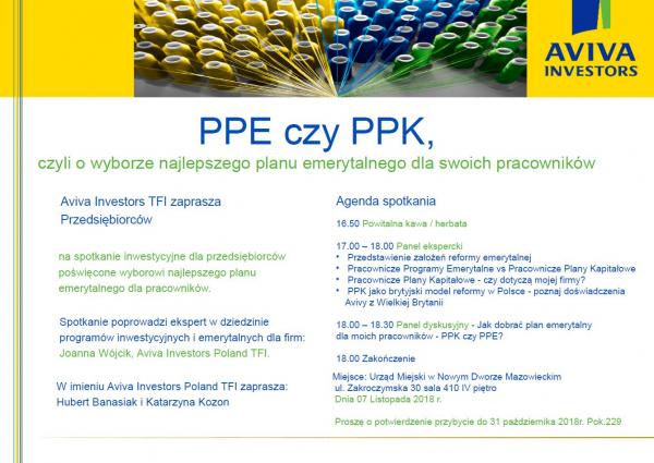 PPE czy PPK, czyli o wyborze najlepszego planu emerytalnego dla swoich pracowników