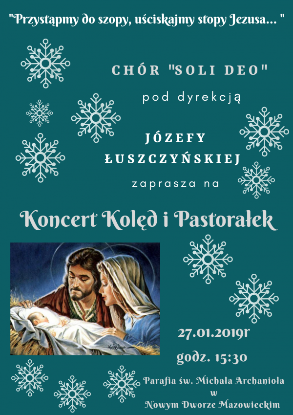 Koncert Kolęd i Pastorałek