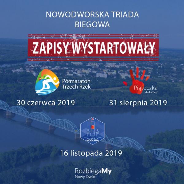 Ruszyły zapisy na Nowodworską Triadę Biegową