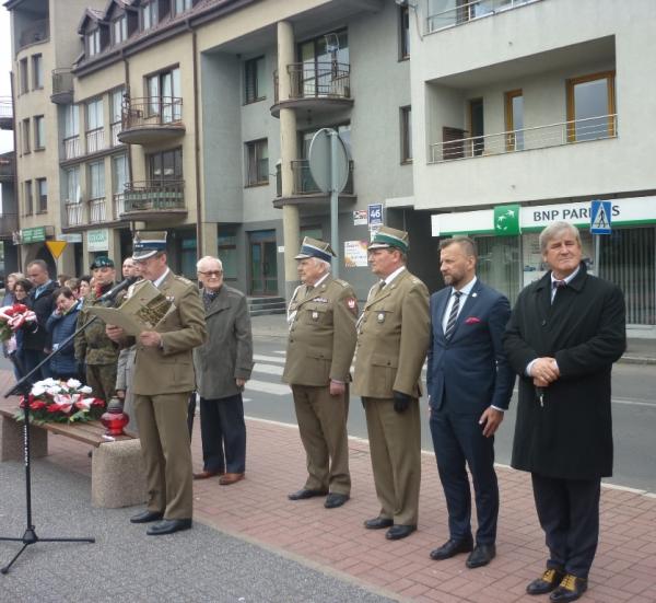 Obchody 84. rocznicy śmierci Marszałka Piłsudskiego w Nowym Dworze Mazowieckim