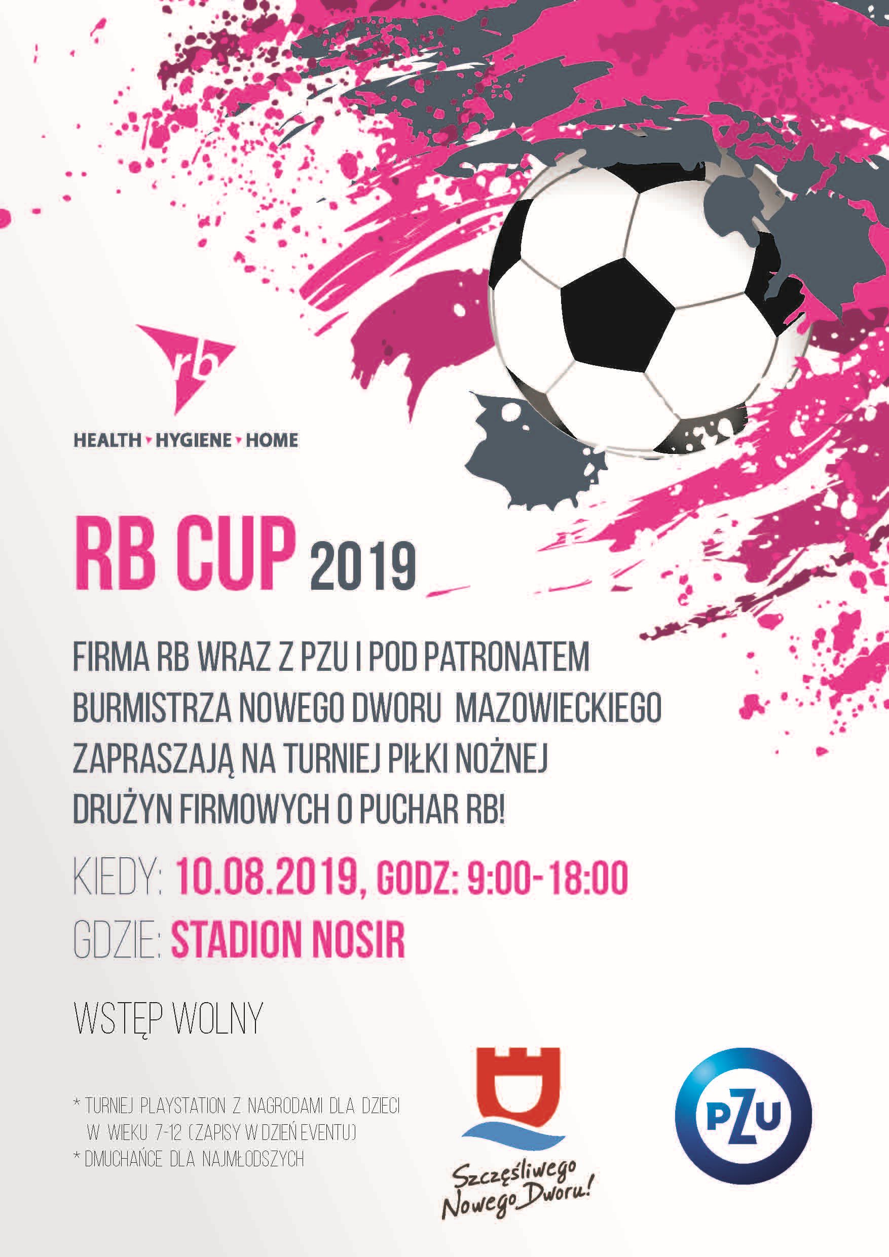 RB Cup 2019 - Turniej Piłki Nożnej Drużyn Firmowych o puchar RB!