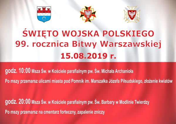 Święto Wojska Polskiego. 99. rocznica Bitwy Warszawskiej