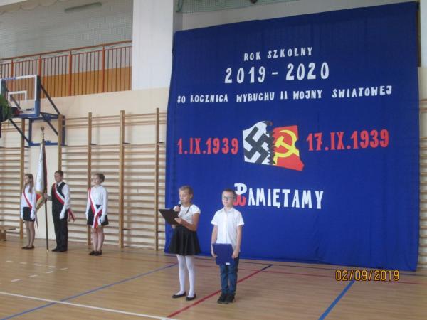 Rok Szkolny 2019/2020 w SP1 rozpoczęty