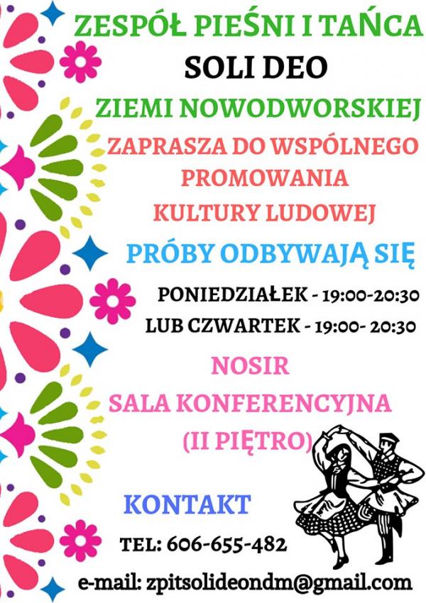 Zespół Pieśni i Tańca Ziemi Nowodworskiej Soli Deo