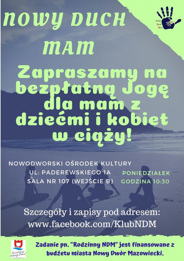 Joga dla mam z dziećmi i kobiet w ciąży