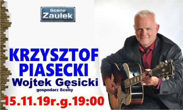 Scena Zaułek z Krzysztofem Piaseckim