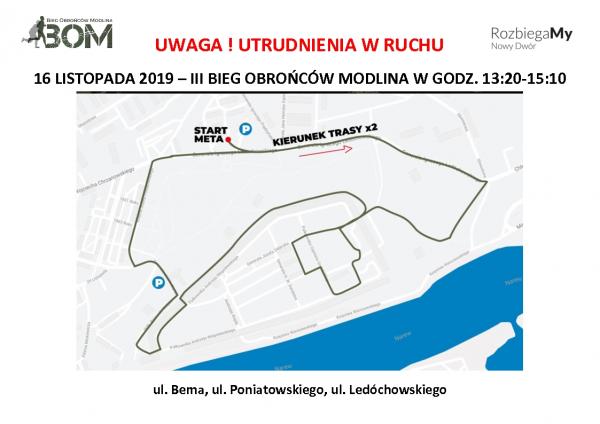16 listopada utrudnienia w ruchu!