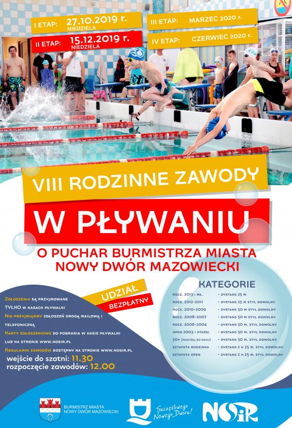 VIII Rodzinne Zawody w Pływaniu