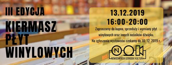 Kiermasz płyt winylowych