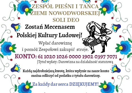 Podaruj Zespołowi Stroje!
