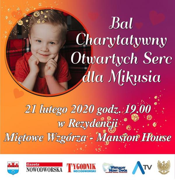 Bal Charytatywny Otwartych Serc dla Mikusia