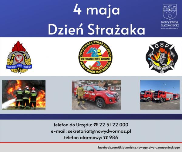 4 maja – Dzień Strażaka