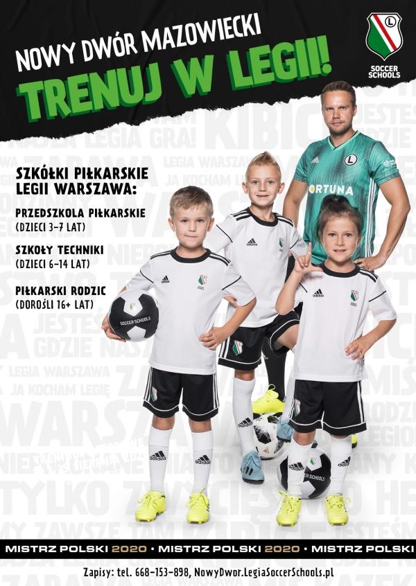 Start sezonu Legia Soccer Schools w Nowym Dworze Mazowieckim