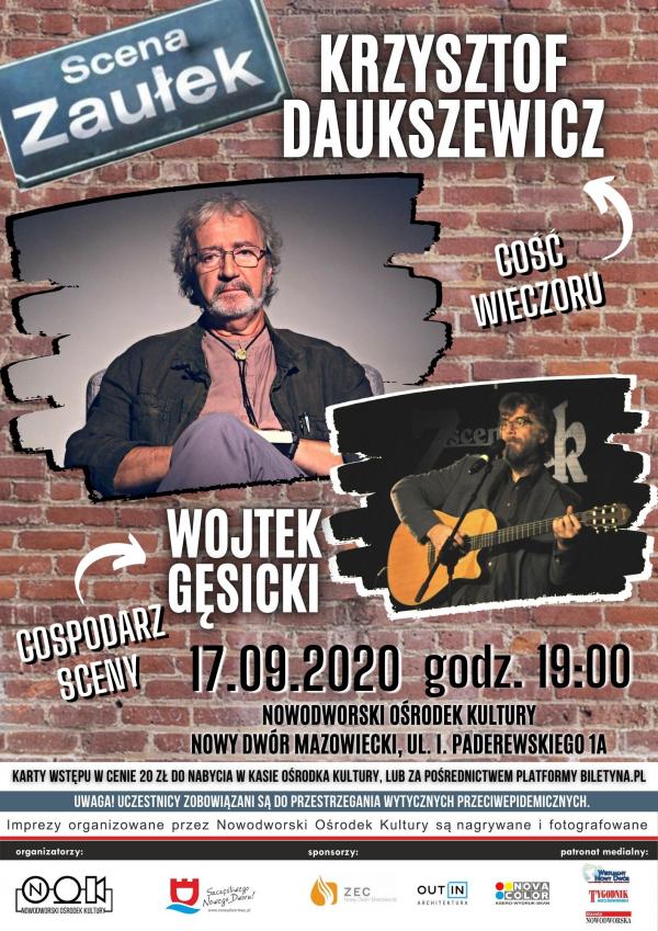 Nowodworski Ośrodek Kultury zaprasza na kolejne spotkanie ze Sceną Zaułek!