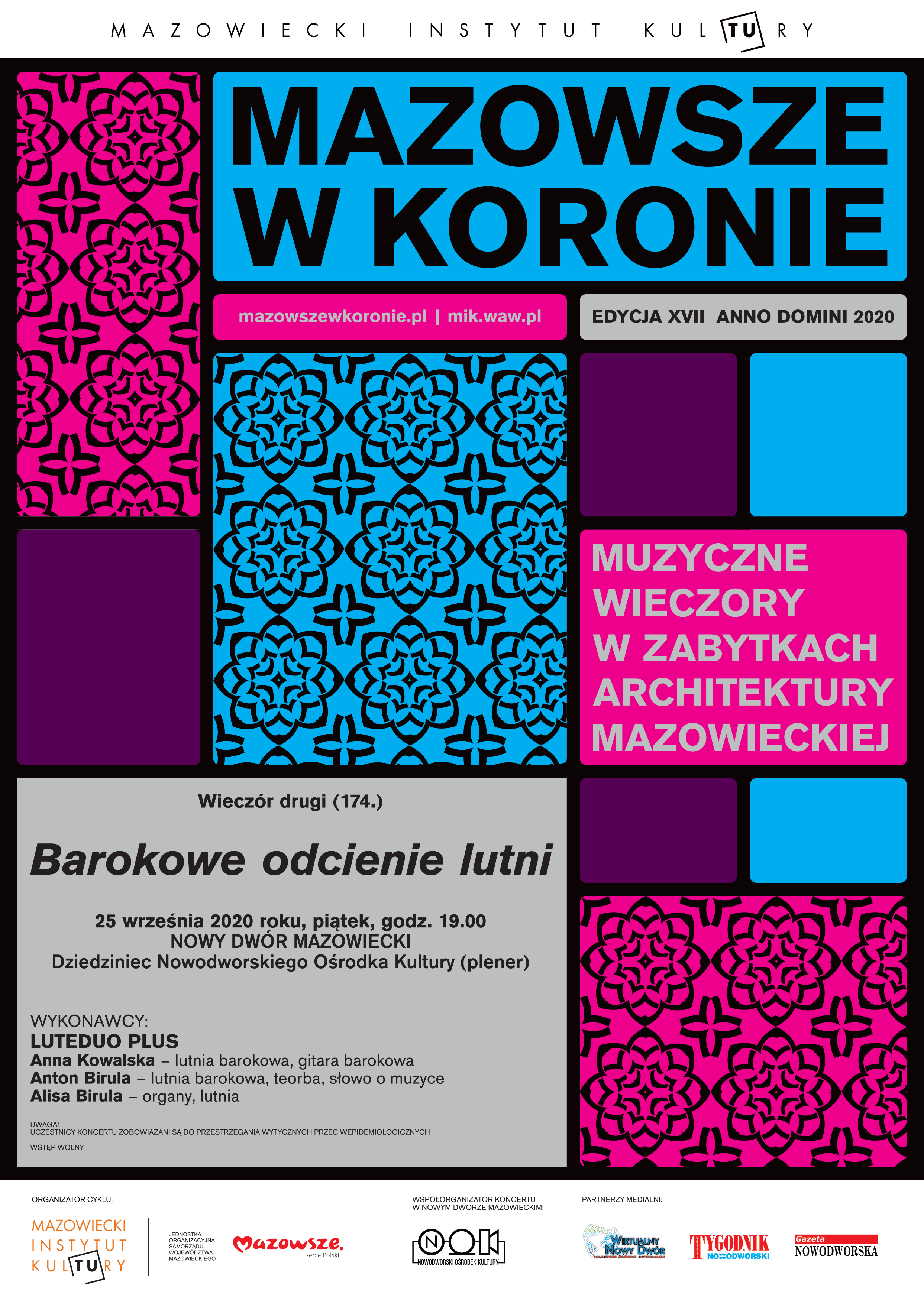 „Barokowe odcienie lutni” w ramach  cyklu Mazowsze w Koronie