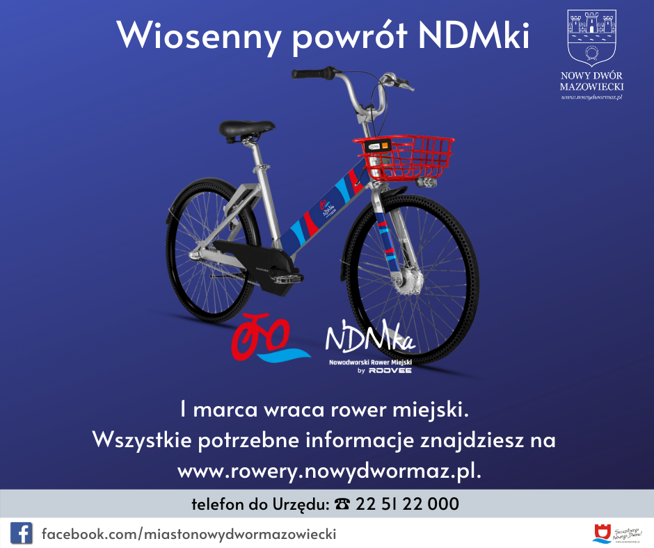 Wiosenny powrót NDMki - infografika