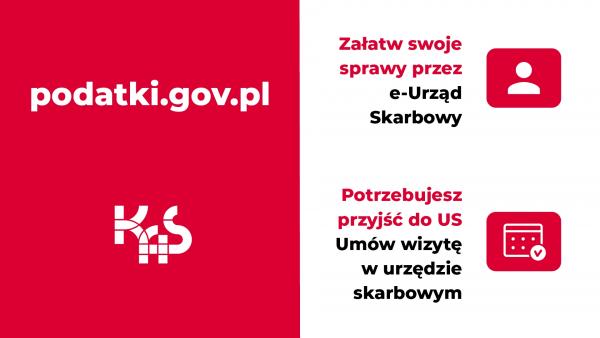 Załatw swoje sprawy przez e-Urząd Skarbowy. Potrzebujesz przyjść do US umów wizytę w urzędzie skarbowym.
