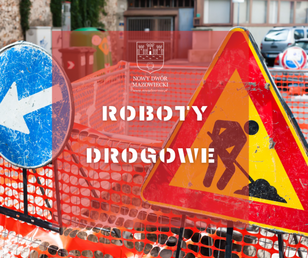 Roboty drogowe - utrudnienia w ruchu - infografika