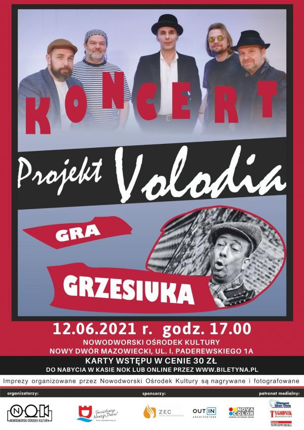 Projekt Volodia  gra Grzesiuka - Szemrane Piosenki