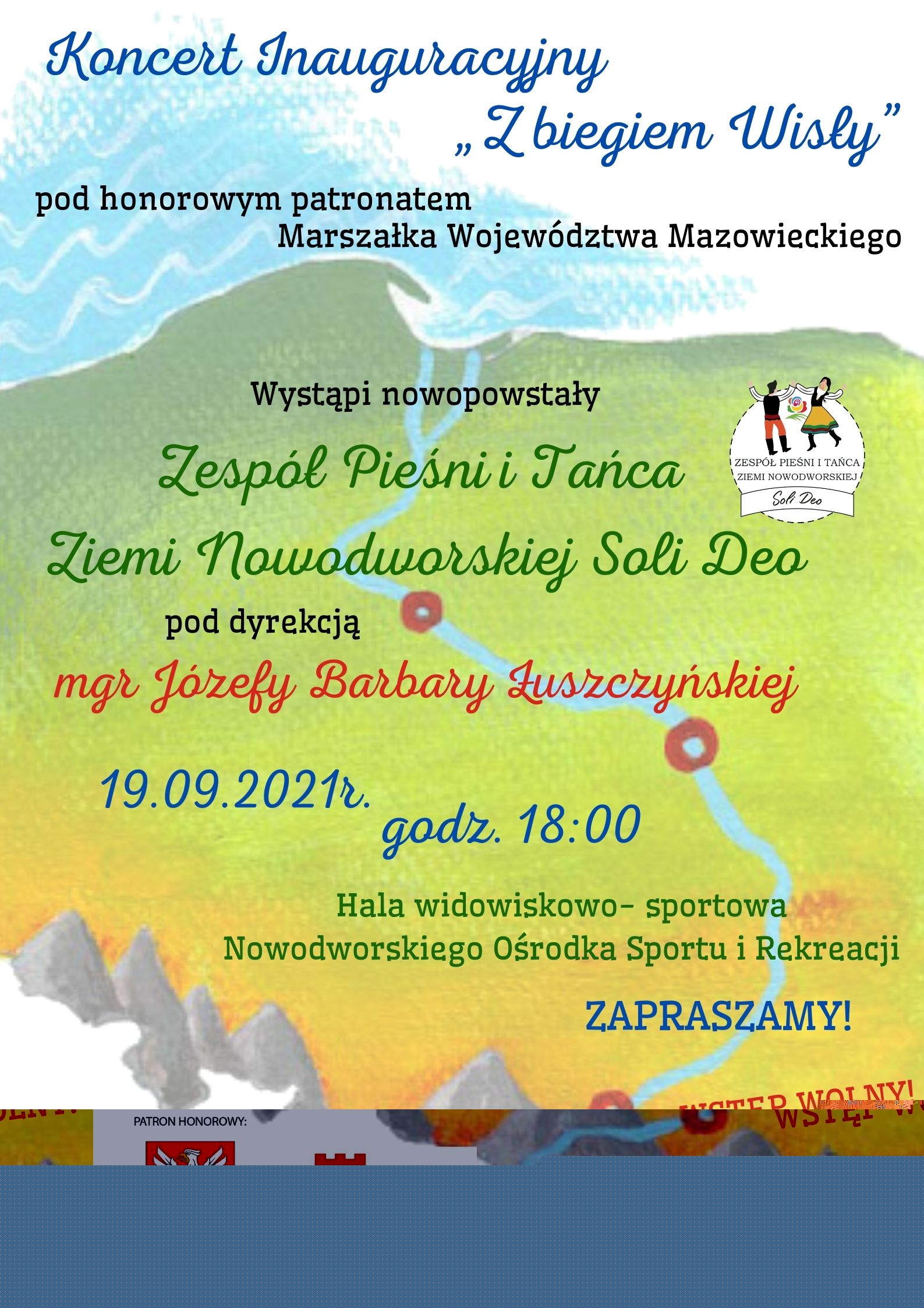 Koncert Inauguracyjny „Z biegiem Wisły” - infografika