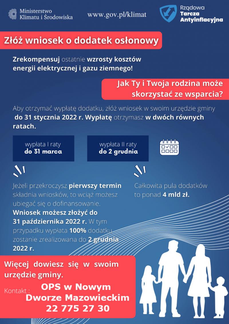 Ośrodek Pomocy Społecznej Informuje