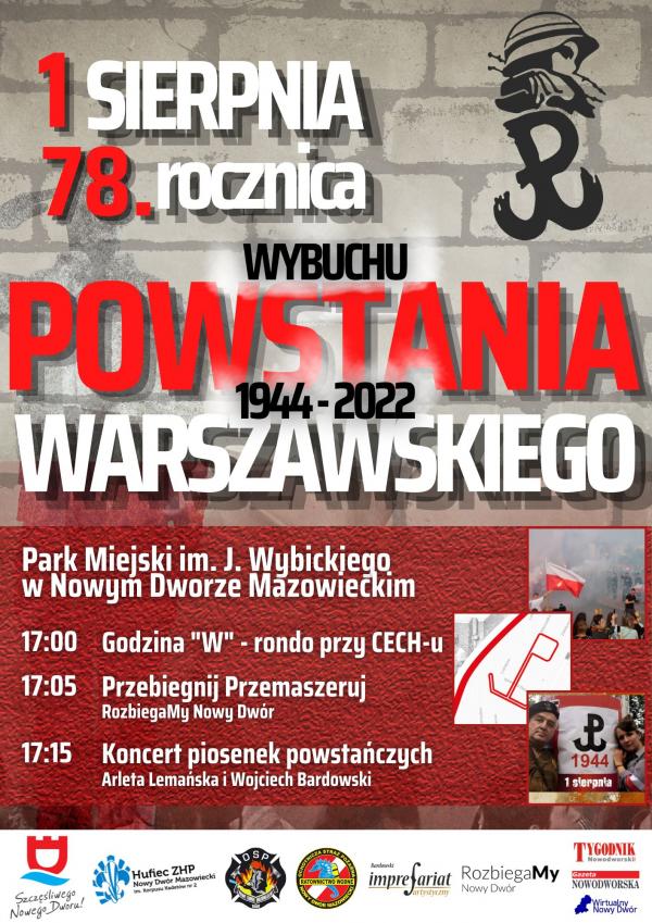 78. rocznica wybuchu Powstania Warszawskiego - infografika